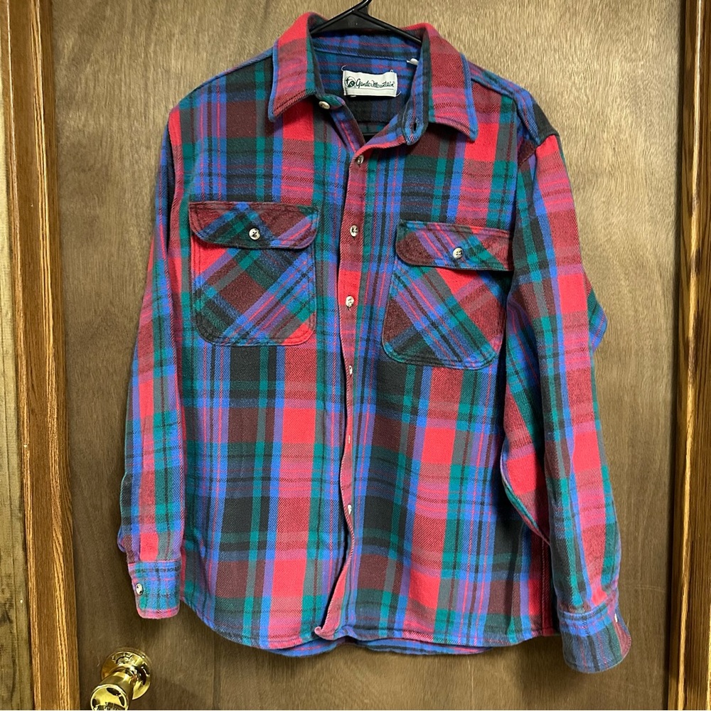 Gander Mountain‎ Button Down Plaid Shirt Extra Large